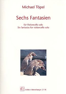 Michael Töpel Notenblätter 6 Fantasien für Violoncello