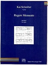Kai Schreiber Notenblätter Regers Memento op.13