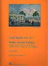 Louis Spohr Notenblätter Torni serena lalma WoO76 für Tenor