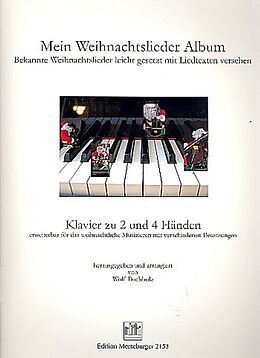  Notenblätter Mein Weihnachtslieder-Album für Klavier