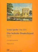 Louis Spohr Notenblätter Ouvertüre zu Das befreite Deutschland WoO64
