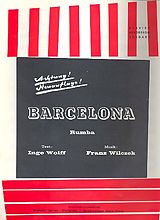 Franz Wilczek Notenblätter BarcelonaEinzelausgabe