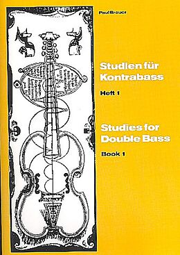 Paul Breuer Notenblätter Studien für Kontrabass Band 1