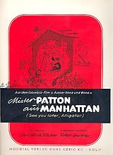 Robert C. Guidry Notenblätter Mister Patton aus Manhattan