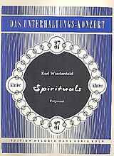  Notenblätter SpiritualsPotpourri