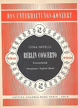 Gina Nivelli Notenblätter Berlin ConcertoKonzertstück