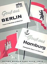  Notenblätter Gruss aus Berlin und Gruss aus