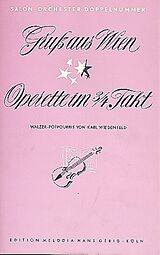  Notenblätter Gruss aus Wien und Operette