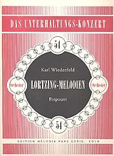 Albert Lortzing Notenblätter Lortzing-Melodienfür