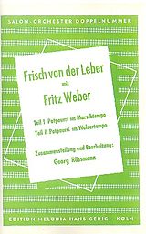 Georg Rüssmann Notenblätter Frisch von der Leber mit Fritz