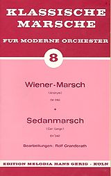 Anonymus Notenblätter Wiener Marsch und Sedanmarsch