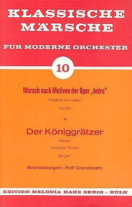 Friedrich Freiherr von Flotow Notenblätter Marsch nach Motiven der Oper Indra