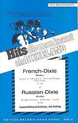  Notenblätter French-Dixie und Russian-Dixie