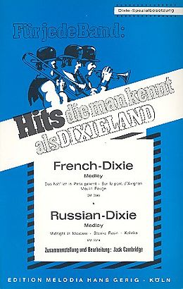  Notenblätter Russian-Dixie und French-Dixie