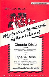  Notenblätter Opern-Dixie und Classic-Dixie