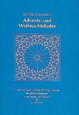  Notenblätter Advents- und Weihnachtslieder