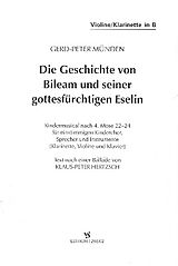 Gerd-Peter Münden Notenblätter Die Geschichte von Bileam und
