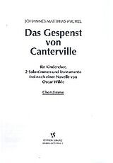  Notenblätter Das Gespenst von Canterville für
