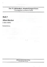 Albert Becker Notenblätter Kommt kommt herzu op.82 für gem Chor