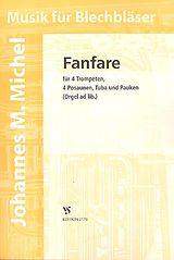  Notenblätter Fanfare für 4 Trompeten