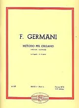 Fernando Germani Notenblätter Metodo per organo vol.2