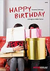  Notenblätter Happy Birthday für gem Chor a cappella