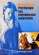 Kartonierter Einband Psychologie des Instrumentalunterrichts von Nicolai Petrat