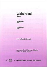 Alfons Holzschuh Notenblätter Wirbelwind Walzer für Akkordeon