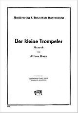 Karl Alfons Horn Notenblätter Der kleine Trompeter