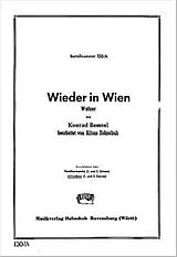 Konrad Bemsel Notenblätter WIEDER IN WIEN WALZER FUER