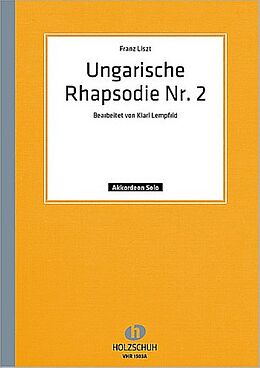 Franz Liszt Notenblätter Ungarische Rhapsodie Nr.2