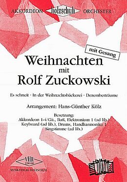 Rolf Zuckowski Notenblätter Weihnachten mit Rolf Zuckowski