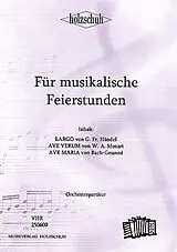  Notenblätter Für musikalische Feierstunden Band 2