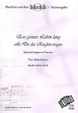 Heinz Kück Notenblätter Ein ganzes Leben sollst du das Ringlein