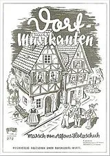 Alfons Holzschuh Notenblätter DIE DORFMUSIKANTEN MARSCH FUER