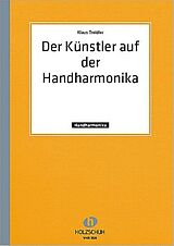 Klaus Treidler Notenblätter Der Künstler auf der Handharmonika