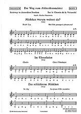  Notenblätter Der Weg zum Akkordeonmeister Band 1
