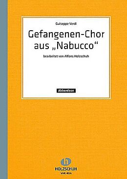  Notenblätter Gefangenen-Chor aus Nabucco