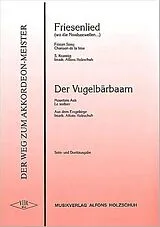  Notenblätter Friesenlied und Der Vugelbärbaam