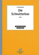Hermann Schittenhelm Notenblätter Die Schnatterbas Polka für