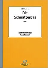 Hermann Schittenhelm Notenblätter Die Schnatterbas Polka für