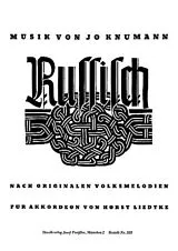 Josef Knümann Notenblätter Russisch