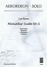 Lars Bjarne Notenblätter Miniatur-Suite Nr.1