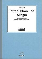 Jindrich Feld Notenblätter Introduktion und Allegro für Akkordeon