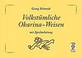 Georg Schwenk Notenblätter Volkstümliche Okarina-Weisen