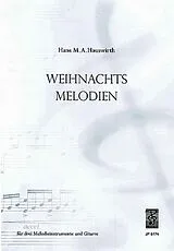  Notenblätter Weihnachtsmelodien