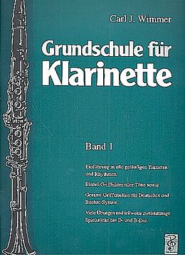 Karl J. Wimmer Notenblätter Grundschule für Klarinette