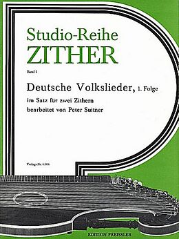  Notenblätter Deutsche Volkslieder Folge 1