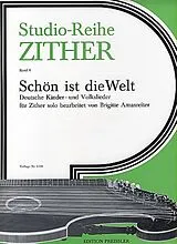  Notenblätter Schön ist die Welt für Zither