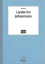  Notenblätter Lieder im Jahreskreisfür Gesang